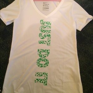 Female v-neck Nike dri-fit Shirt